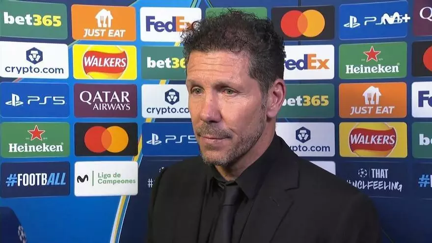 Diego Simeone: "¿Ganas de seguir intentándolo? Ahora no, ahora no..."
