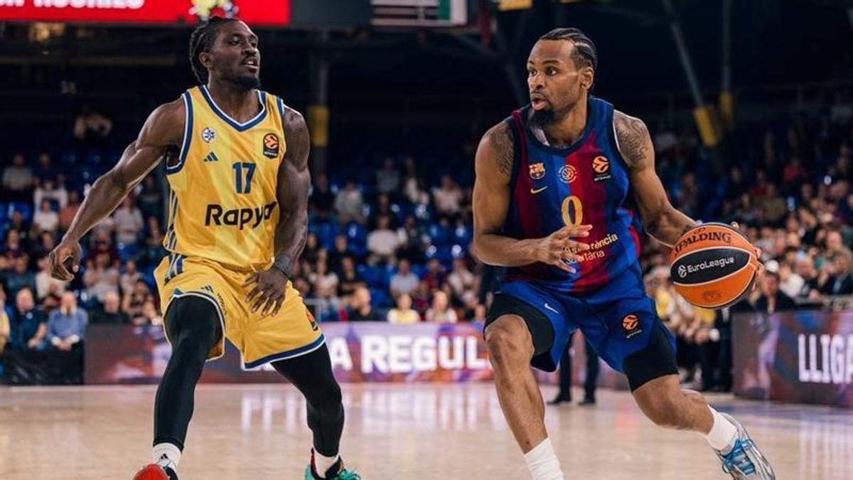 Justin Robinson secures Barça win over Maccabi with late three-pointer