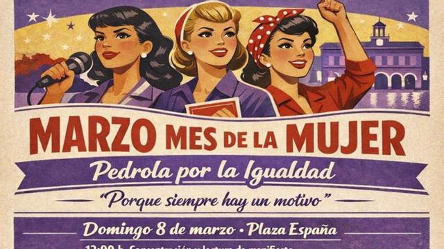 Pedrola reivindica los derechos de las mujeres
