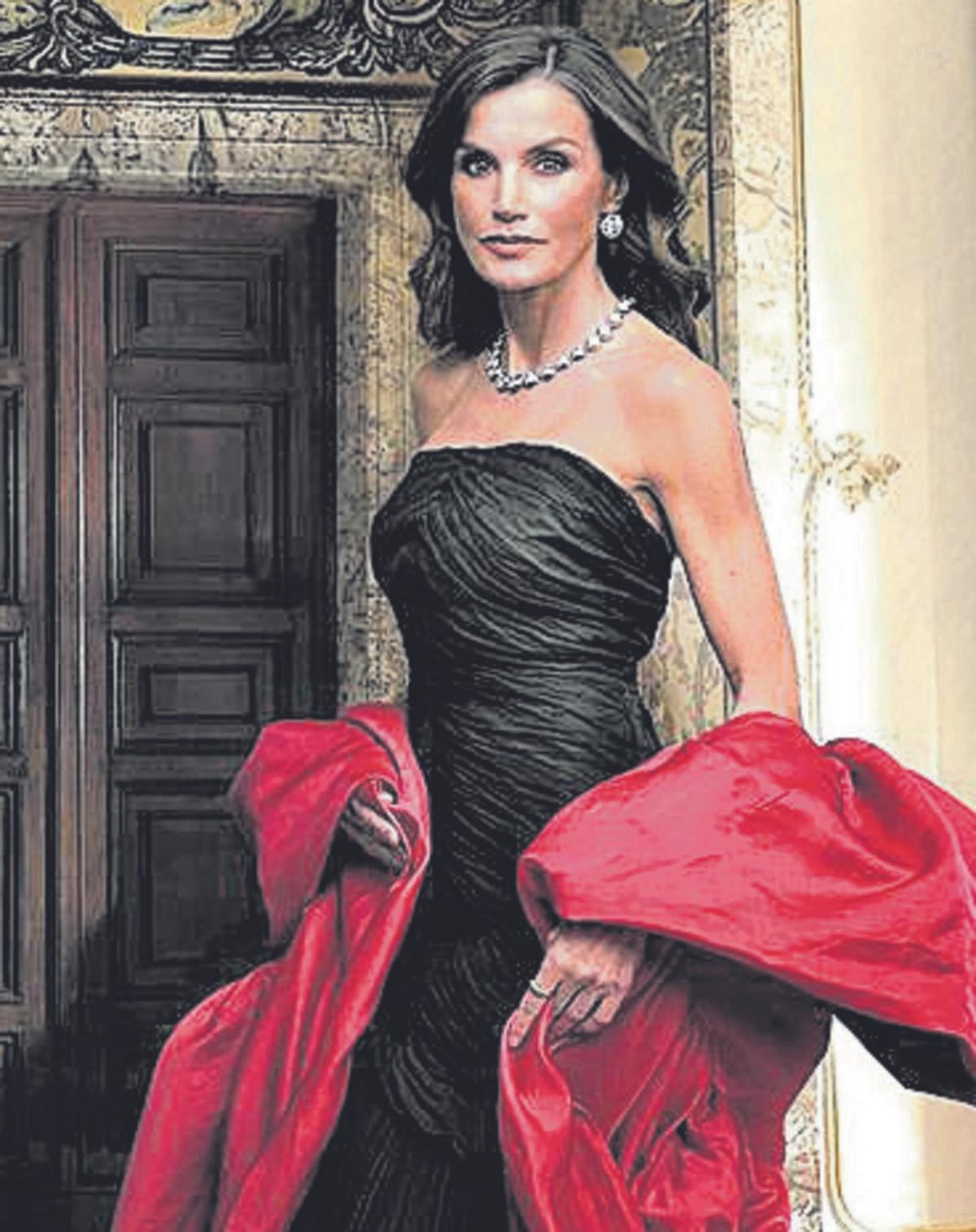Retrato de la Reina Letizia. | |  BANCO DE ESPAÑA