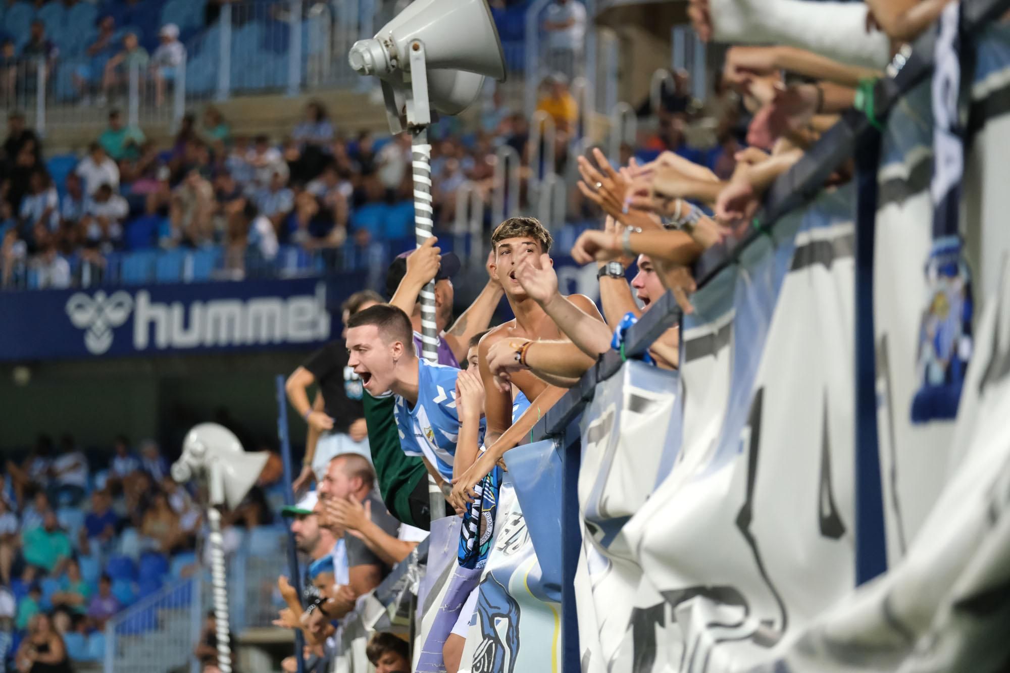 Málaga CF - Antequera CF: el Trofeo Costa del Sol, en imágenes