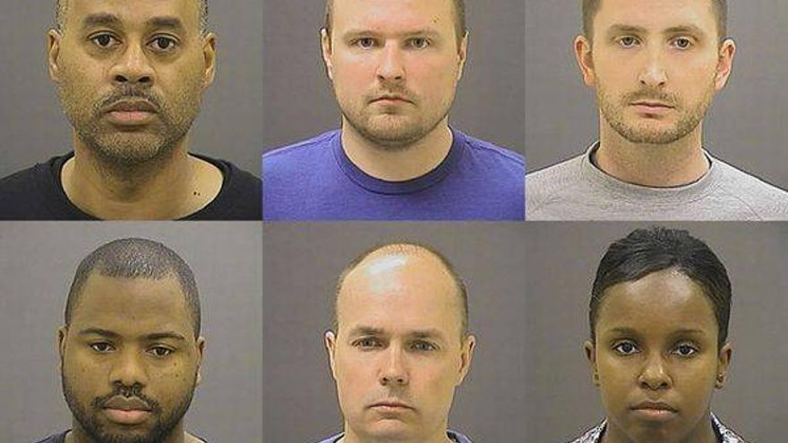 La fiscal de Baltimore confirma los cargos de homicidio contra los policías que estaban con Freddie Gray