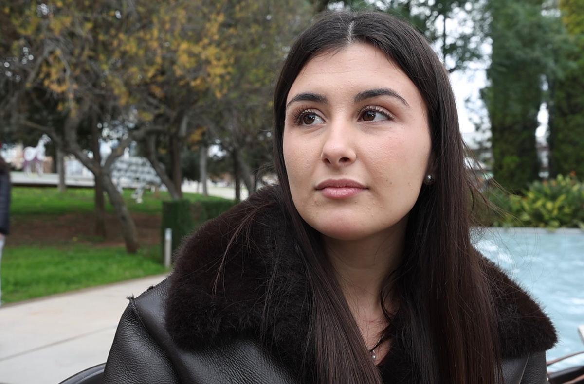 Alejandra Sánchez, en la UJI.