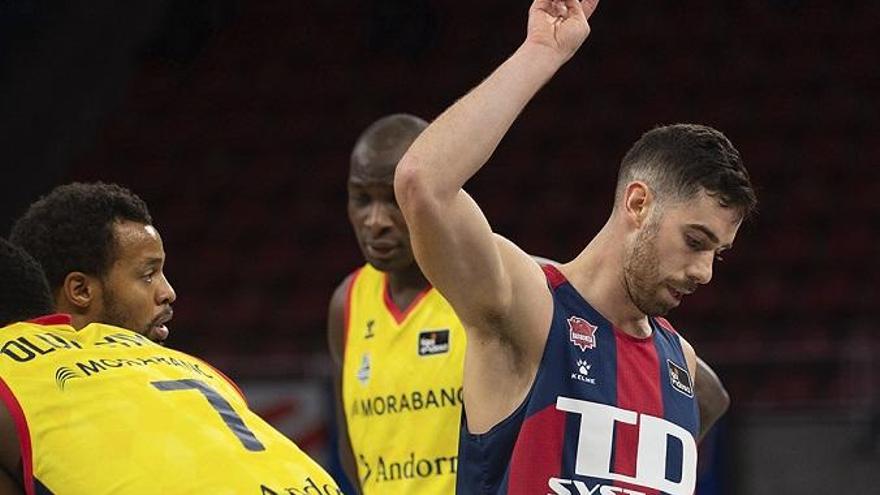 El Baskonia derrota al MoraBanc Andorra.