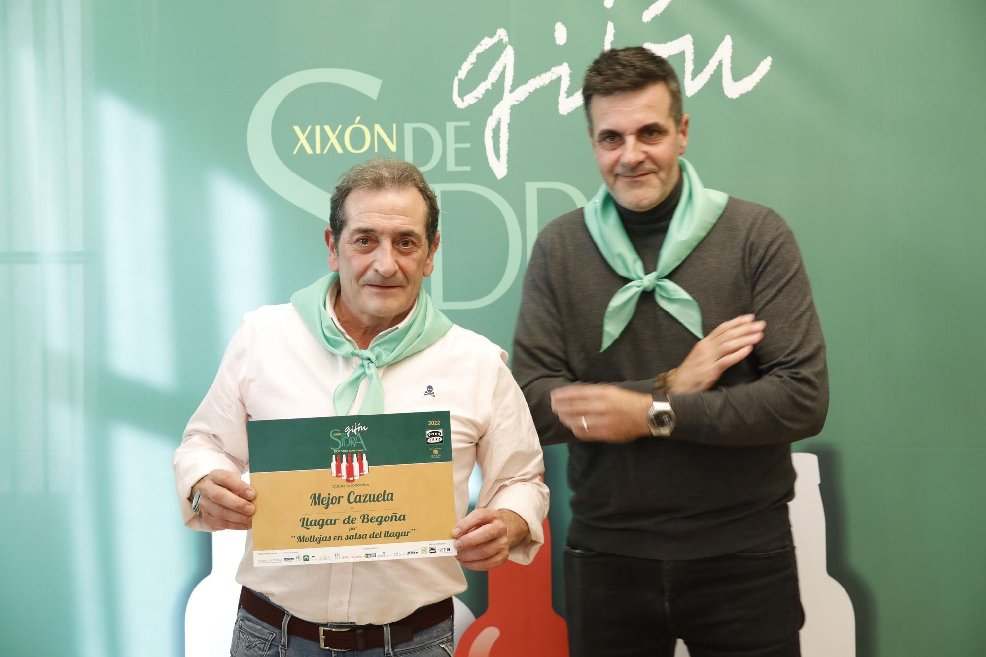 En imágenes: Gijón de Sidra entrega sus distinciones