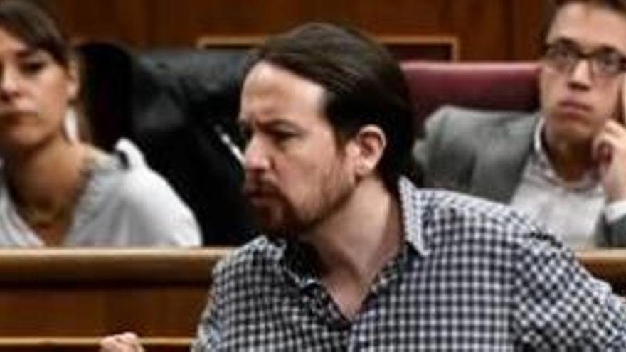 El líder de Podem, Pablo Iglesias