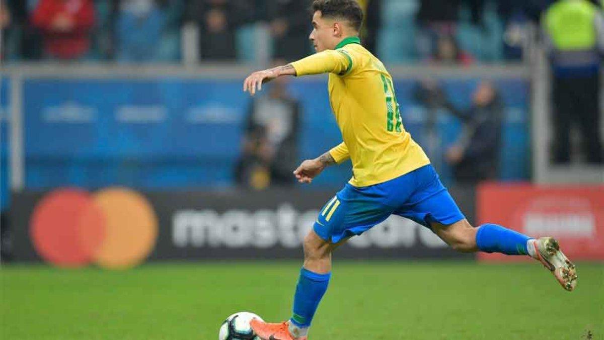 Coutinho anotó en la tanda de penaltis