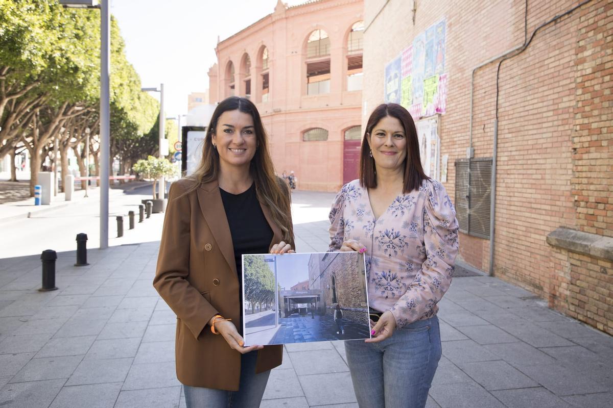 Noelia Losada y Ana Belén Palomo.