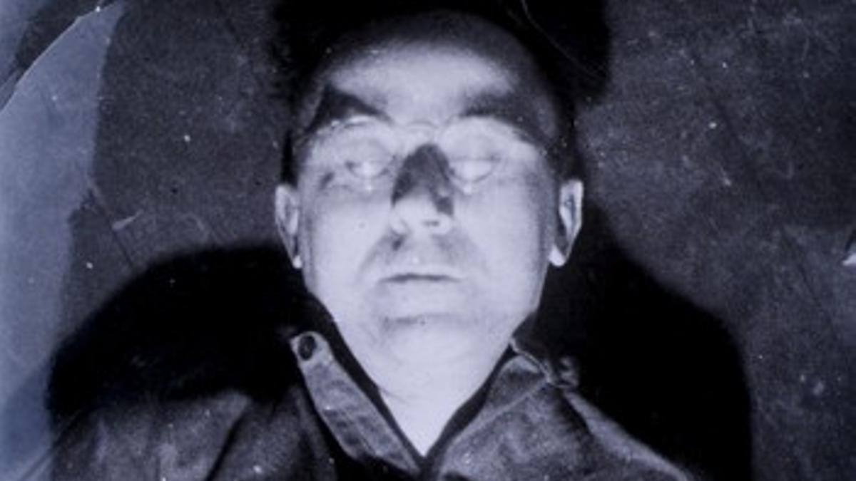 Fotografía inédita del jerarca nazi Heinrich Himmler facilitada por la casa de subastas Dreweatt.