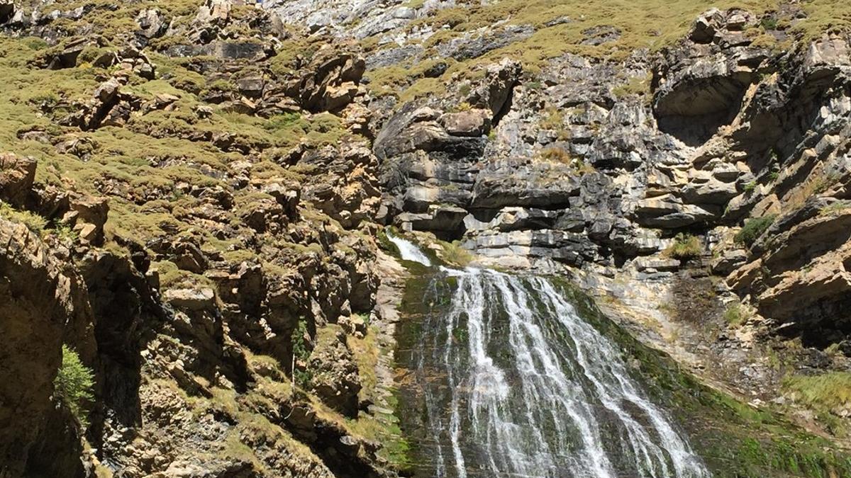 Cola de Caballo, en el Parque Nacional de Ordesa y Monte Perdido,