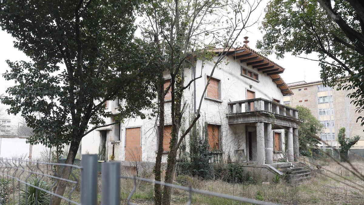 El Xalet Soler, que s'ha de convertir en la nova Casa de la Tecnologia de Girona.