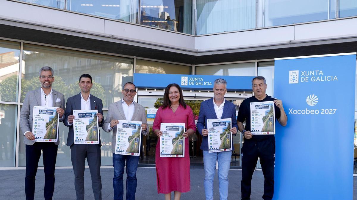 Presentación de la tercera edición de la Etapa Popular Camiño da Costa.