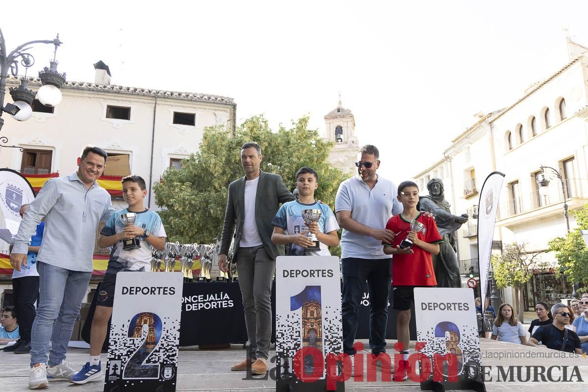 Clausura de las Escuelas Municipales Deportivas de Caravaca