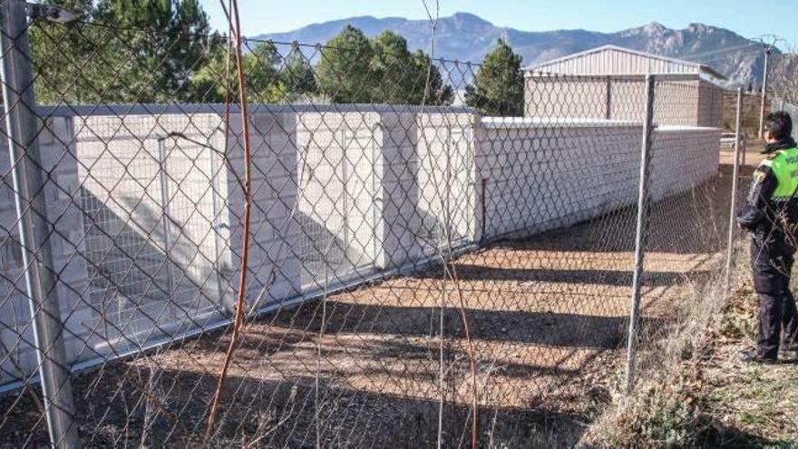 Imagen de las inatalaciones del albergue de animales mancomunado que se ha construido en el municipio de Muro.