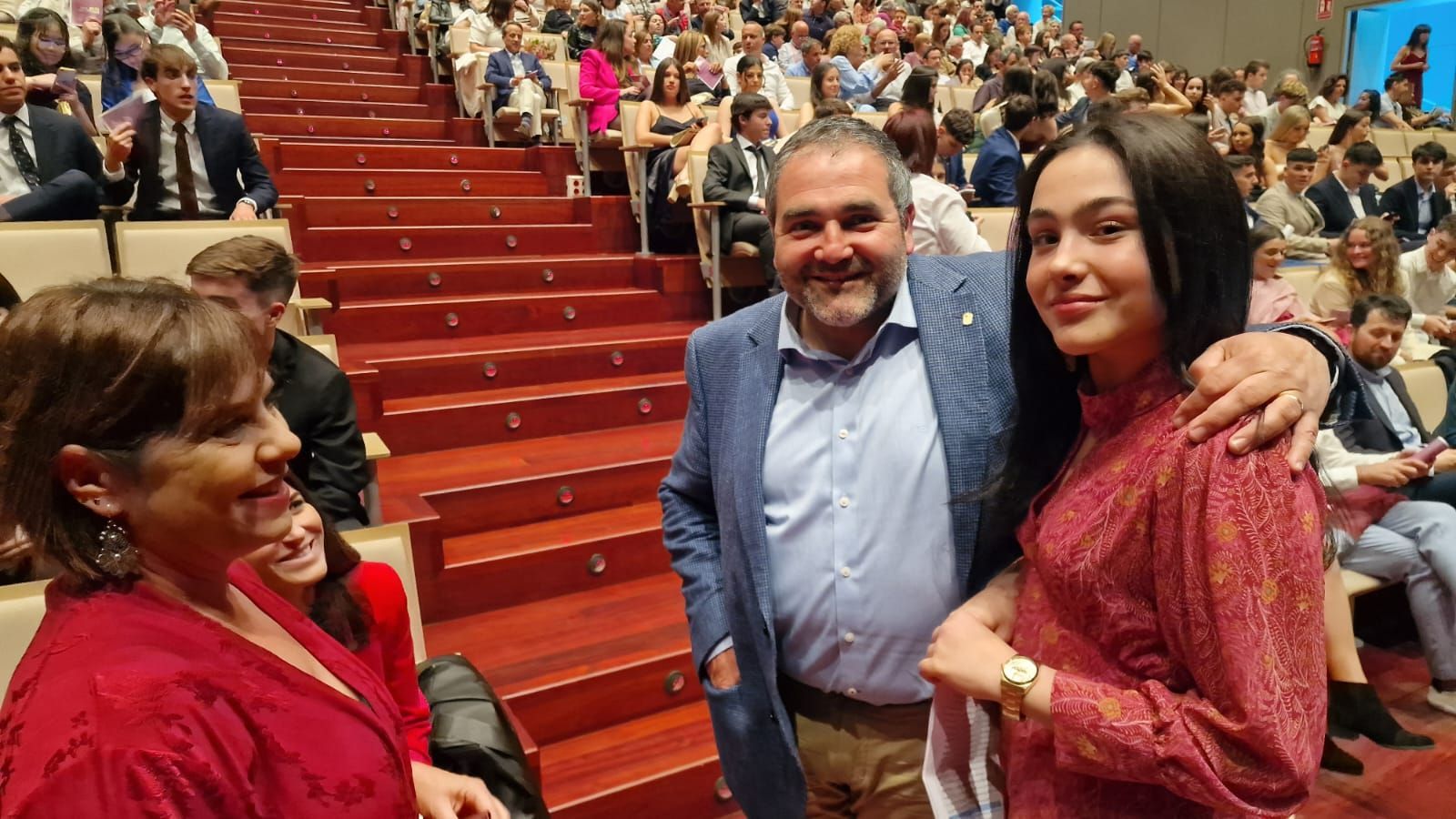 Así fue el acto de graduación de 2º de Bachillerato del IES Castro Alobre (Vilagarcía).