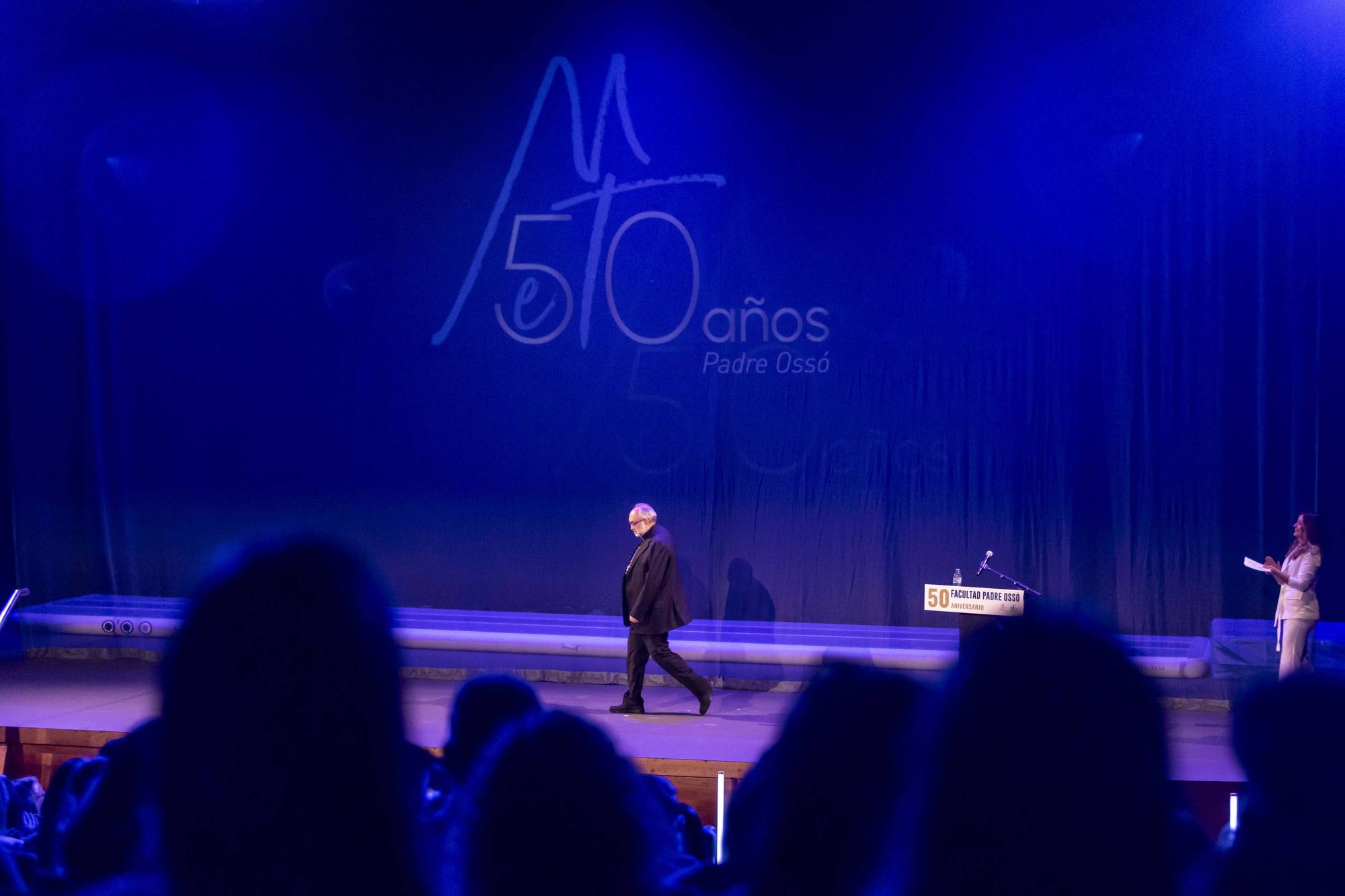 Acto de celebración del 50.º aniversario facultad Padre Ossó.