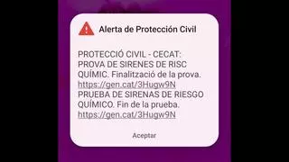 Qué hacer en caso de que suenen las sirenas de riesgo químico en Catalunya