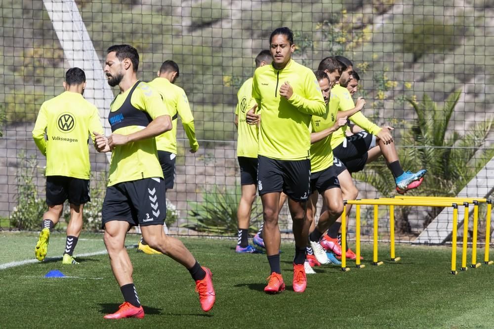 Entrenamiento de la UD Las Palmas