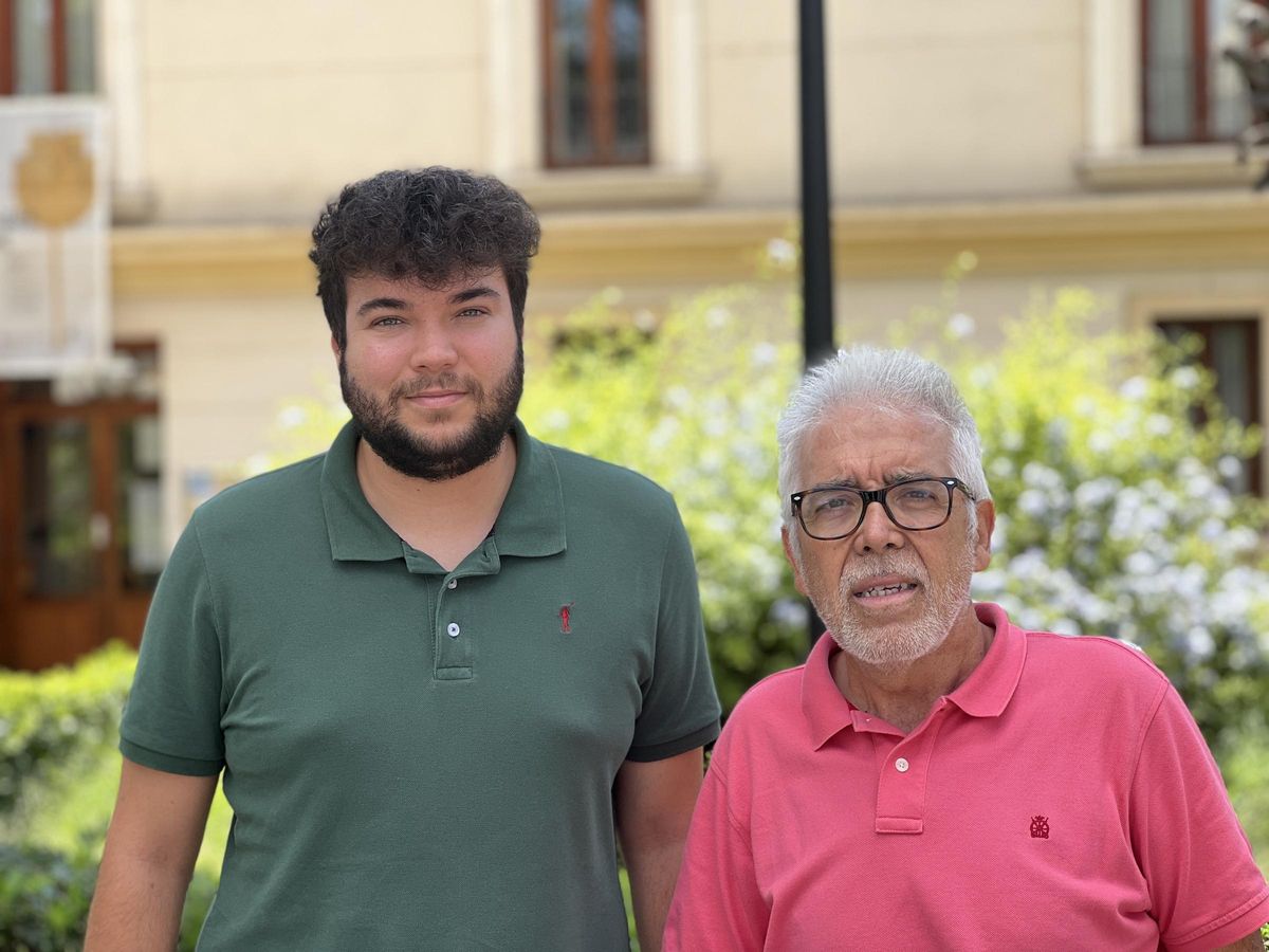 Álvaro Gonzalvo, vicealcalde de Moncada; junto a Pep Esplà, concejal de Urbanismo
