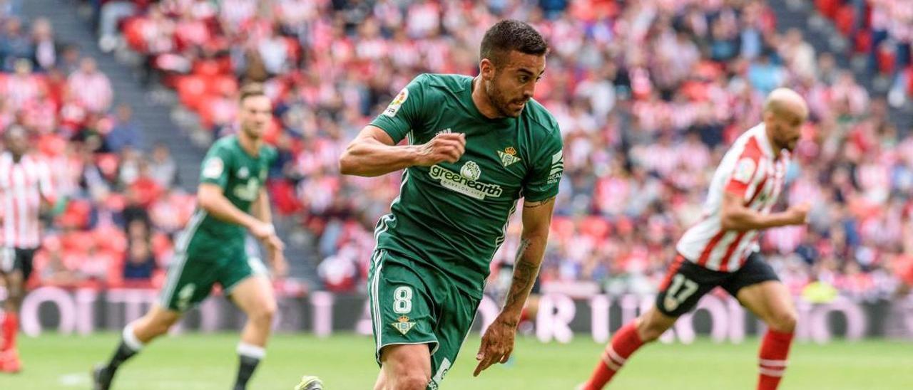 Camarasa, con el Betis.