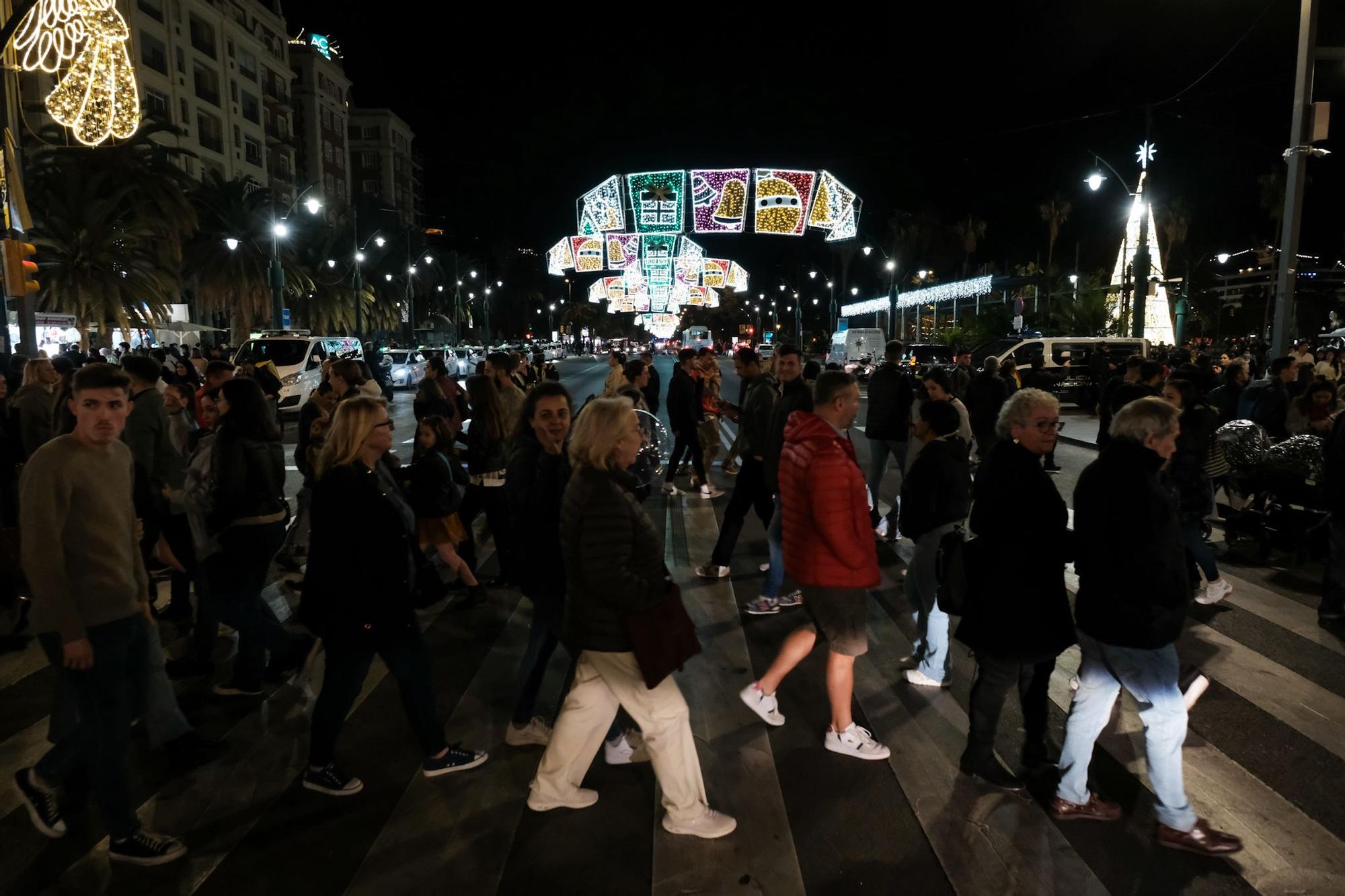 Navidad en Málaga | La calle Larios enciende sus luces de Navidad