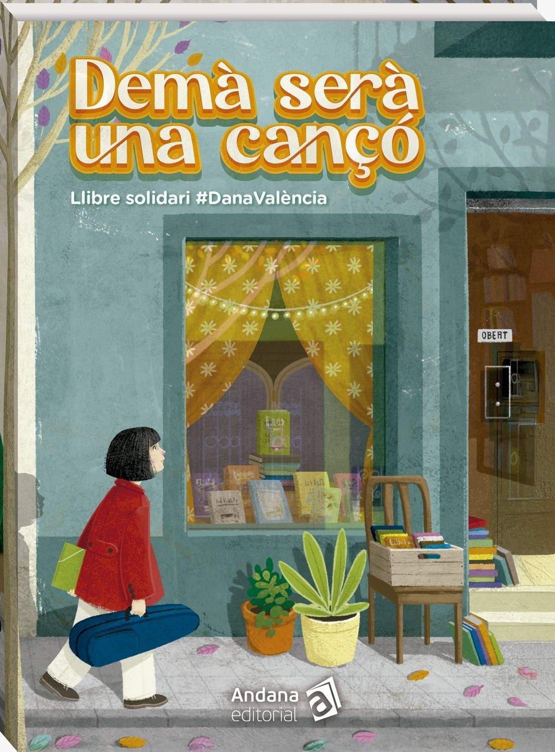 La portada del llibre solidari 'Demà serà una cançó'.
