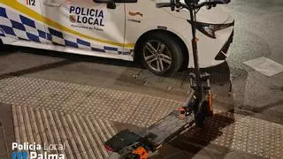 Denunciados 45 patinetes eléctricos en Palma