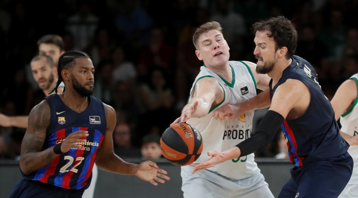 El Barça maniató en defensa al Joventut en la segunda mitad para llevarse la semifinal