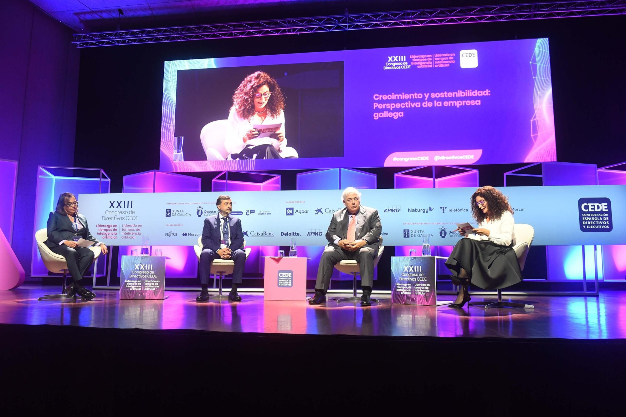 A Coruña congrega a 1.400 ejecutivos en el XXIII Congreso de directivos CEDE