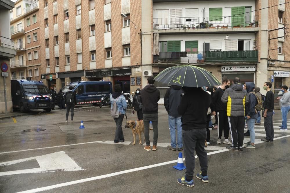 Desnonament al carrer Roger de Flor de Manresa