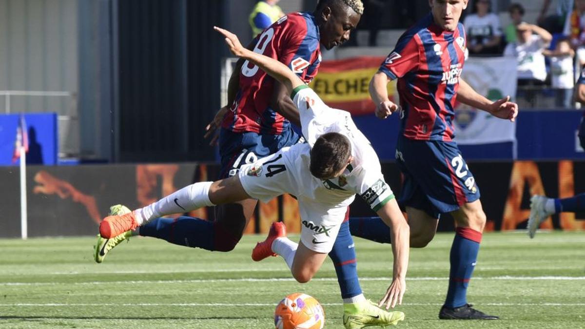Una imagen del partido.