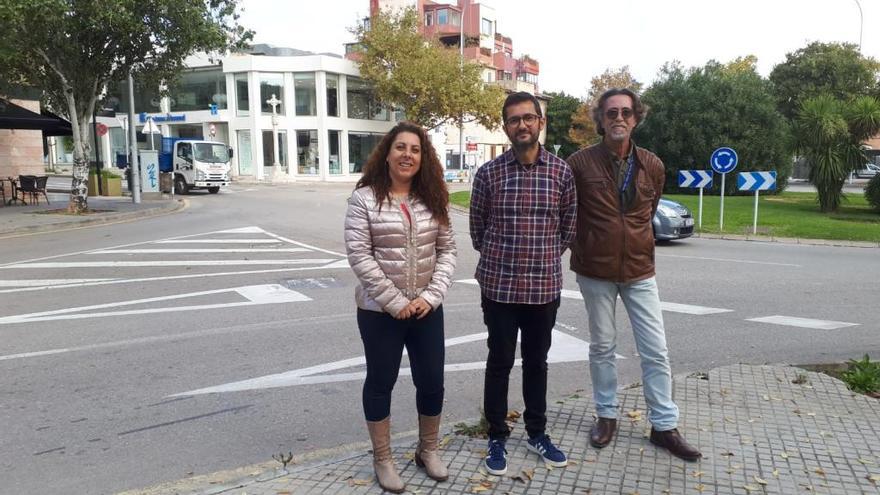 Angélica Pastor, Joan Ferrer y Manuel Fernández.