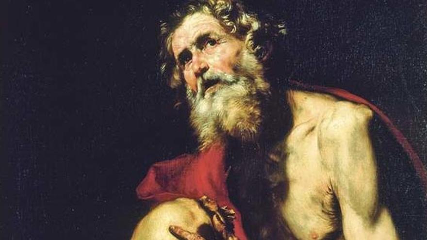 „Sant Jeroni penitent&quot; von Josep de Ribera.