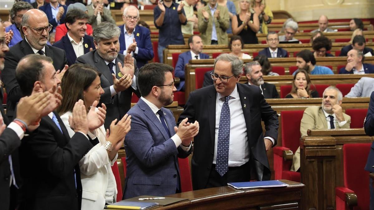 Quim Torra en el debate de pol tica general