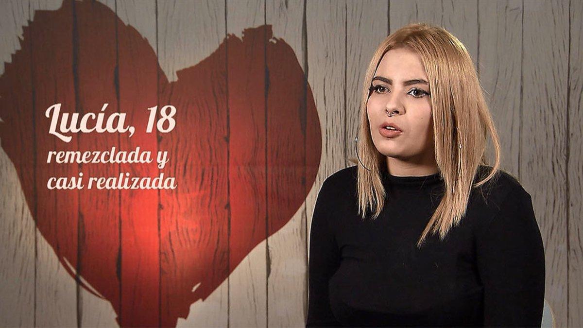 Lucía en 'First Dates'