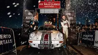 El británico Seb Perez gana por tercera vez el Rally Clásico Isla de Mallorca
