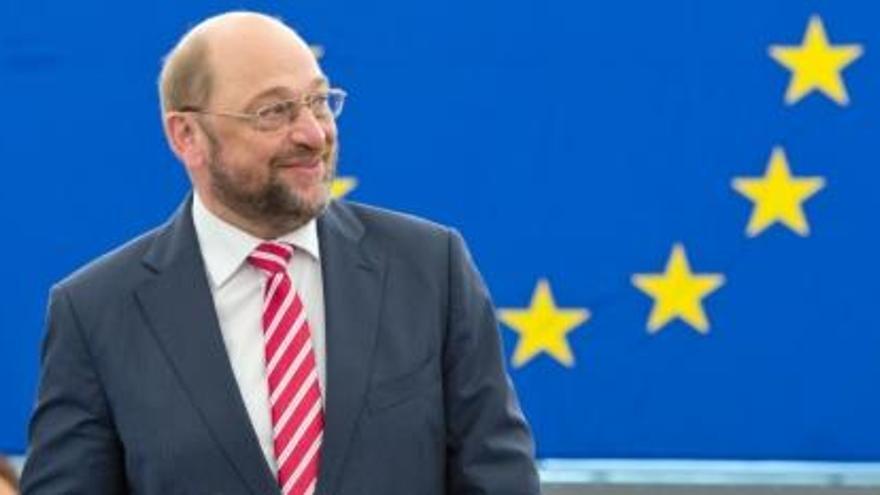 El president de l&#039;Eurocambra, Martin Schulz.