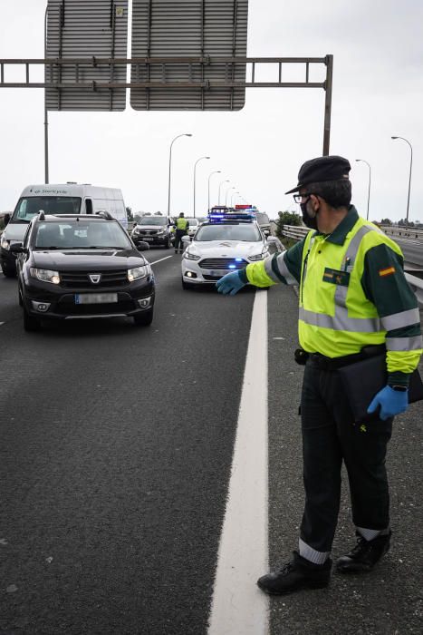 La Guardia Civil incrementa los controles de tráfico en Málaga