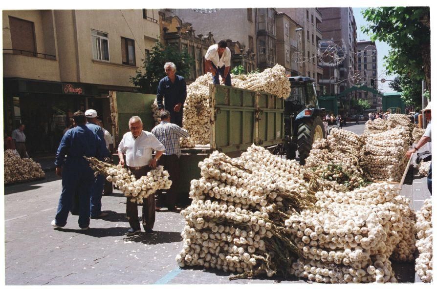 Feria del Ajo en Zamora: antes y ahora