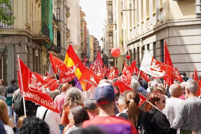 Así se ha vivido la manifestación del día del trabajador