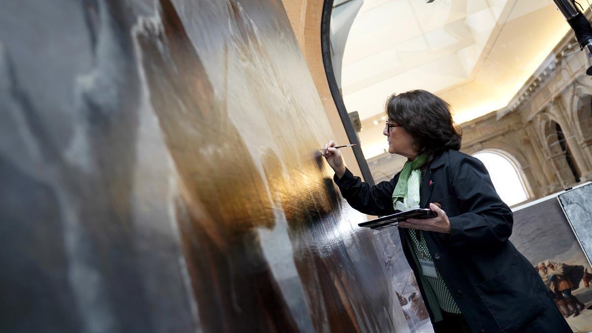 Así se restauran las obras maestras de El Prado