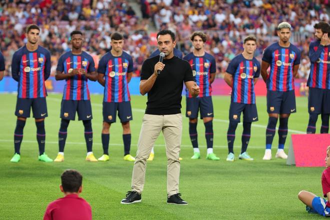 Así se vivió la presentación de los jugadores en el Camp Nou