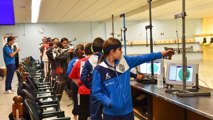 El Club Principado sobresale en el Regional de tiro olímpico de jóvenes promesas