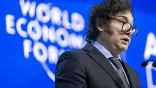 Milei advierte en Davos que "Occidente está en peligro" por el socialismo y clama contra "la agenda sangrienta del aborto"