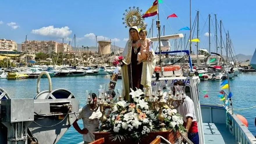 La patrona de los marineros, "secuestrada" en El Campello
