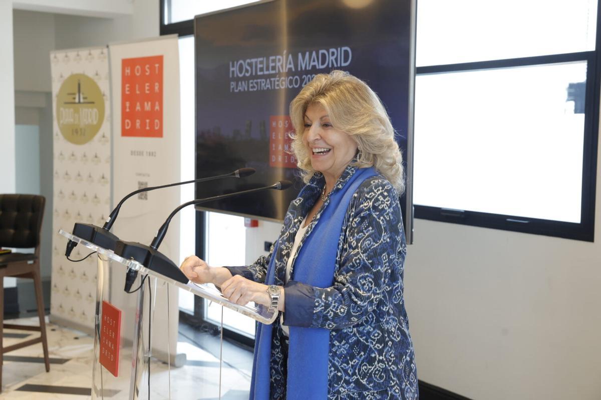 Engracia Hidalgo, delegada de Economía, Innovación y Hacienda del Ayuntamiento de Madrid.