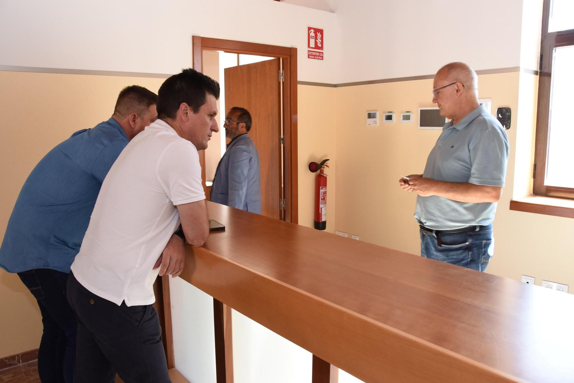 Así luce la hospedería de La Serrana tas las reformas ejecutadas.