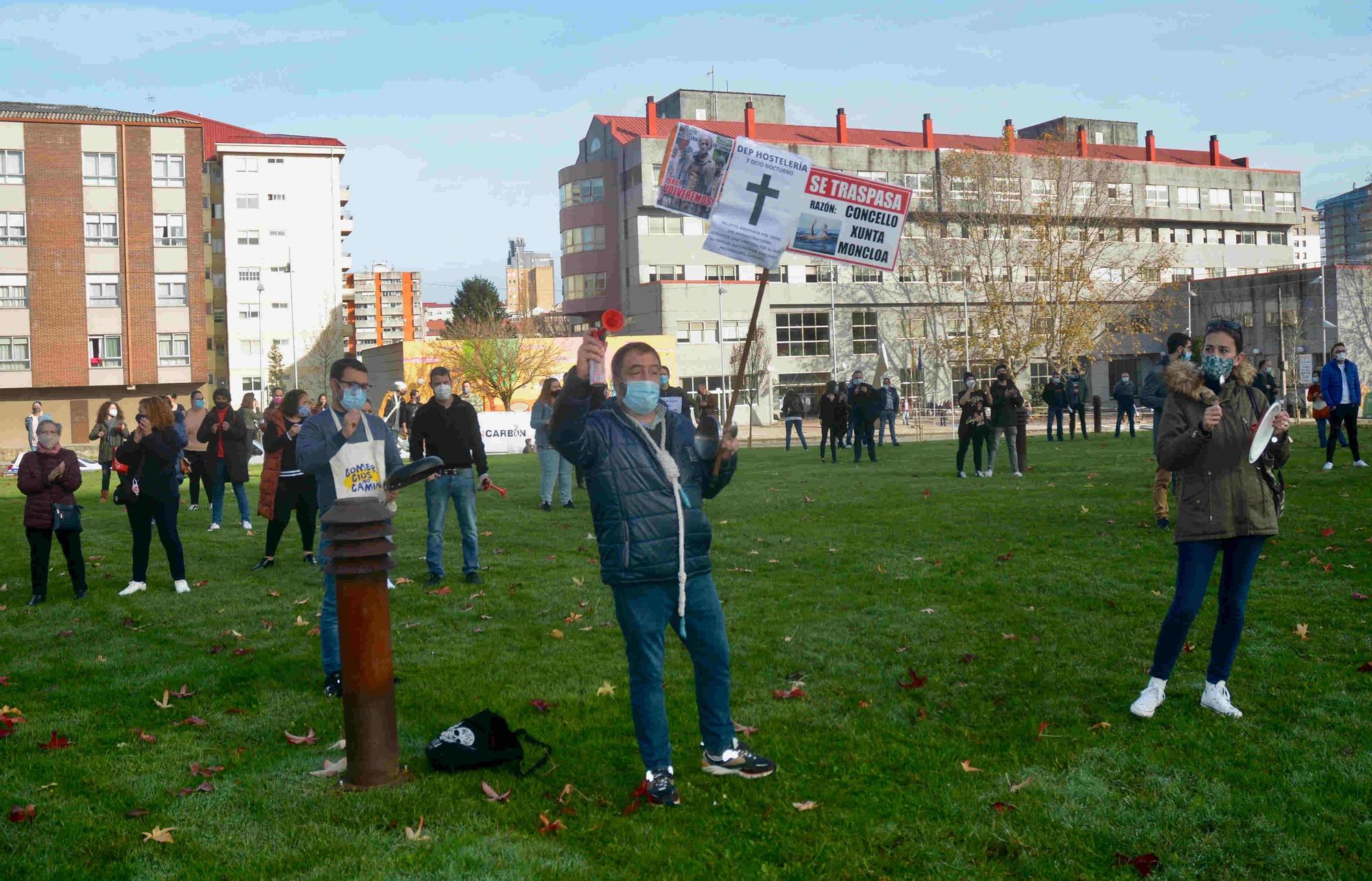 Las hostelería de Pontevedra, con la soga al cuello por el cierre