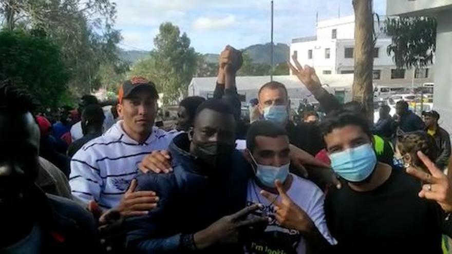 Concentración de inmigrantes de Las Raíces