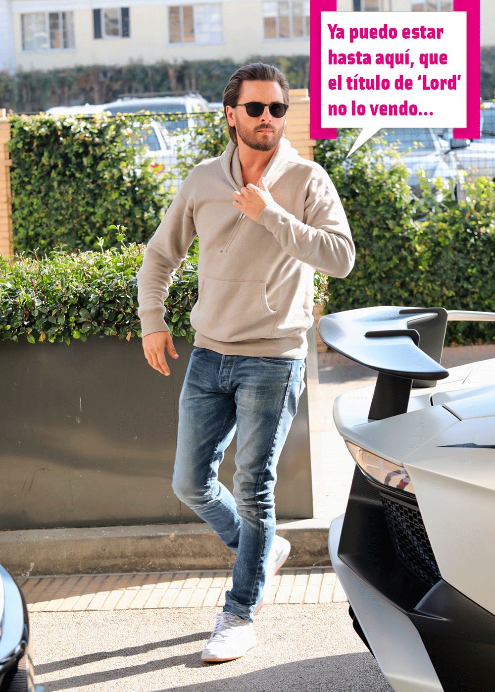 Scott Disick no piensa vender el título de 'Lord'